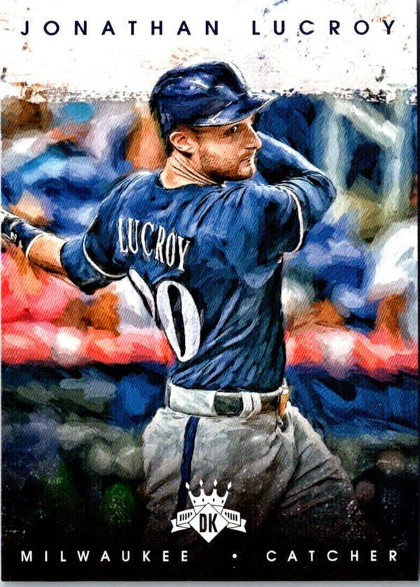 2016 Panini Diamond Kings Jonathan Lucroy #80