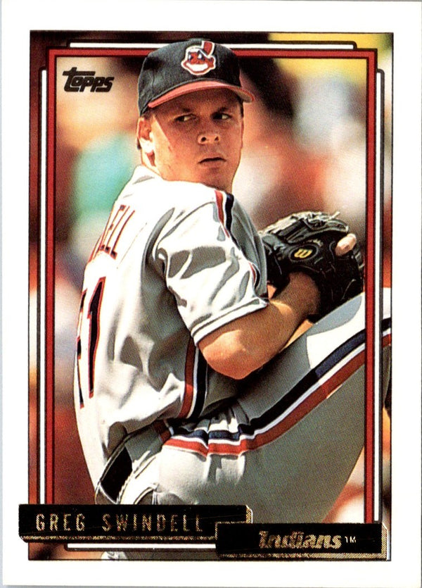 1992 Topps Greg Swindell #735