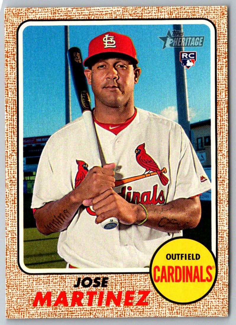 2017 Topps Heritage Jose Martinez