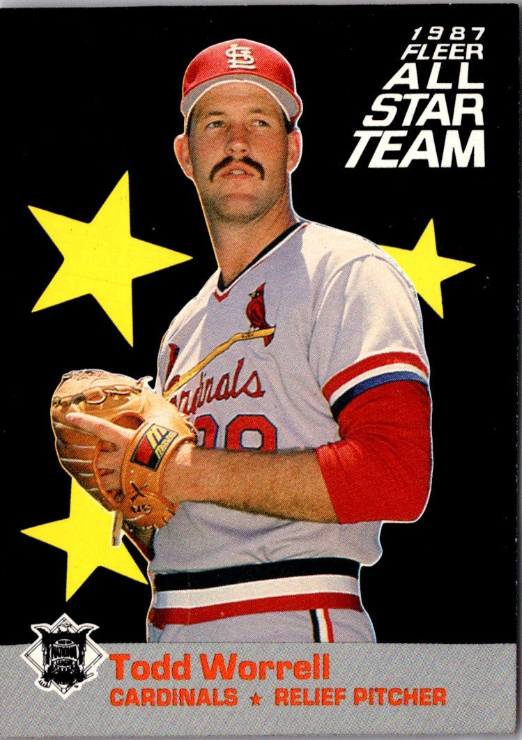 1987 Fleer All-Stars Todd Worrell