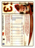 1998 Topps Marvcus Patton #194