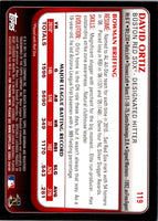 2011 Bowman David Ortiz #119