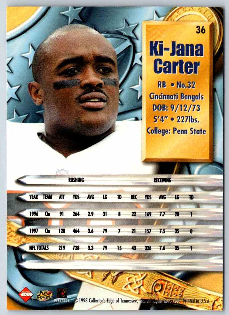 1998 Edge Ki-Jana Carter