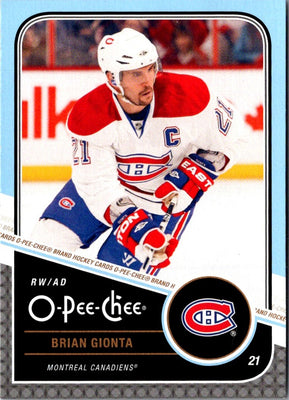 2011 O-Pee-Chee Brian Gionta #45