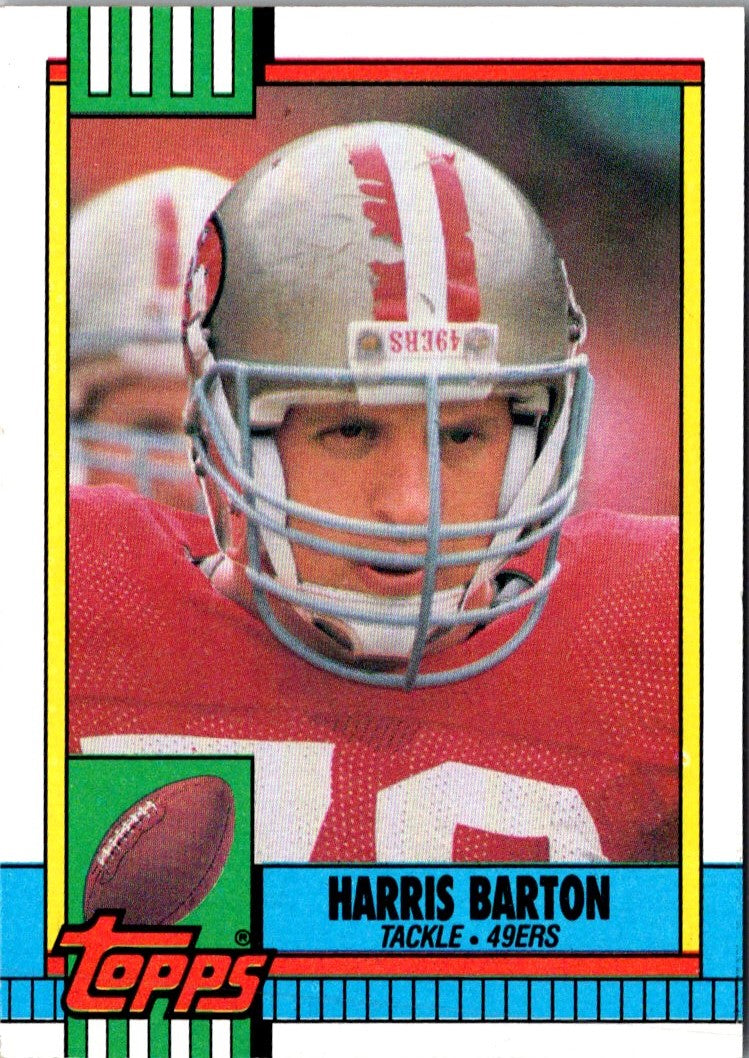 1990 Topps Harris Barton