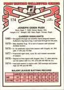 1981 Donruss Joe Rudi