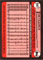 1989 Topps Traded Jim Clancy #19T