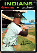 1971 Topps Duke Sims