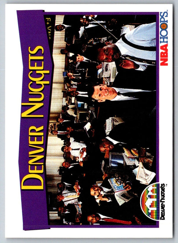 1991 Hoops Denver Nuggets #280