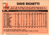 1983 O-Pee-Chee Dave Righetti #176