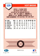 1991 Line Drive AAA Scott Brosius