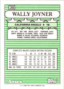 1990 Topps Ames All-Stars Wally Joyner