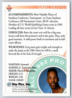 1992 Star Pics Greg Dennis #66
