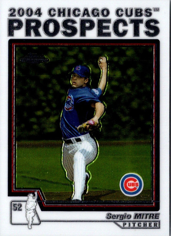 2004 Topps Traded & Rookies Sergio Mitre #T107