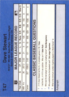 1990 Classic Update Dave Stewart #T47
