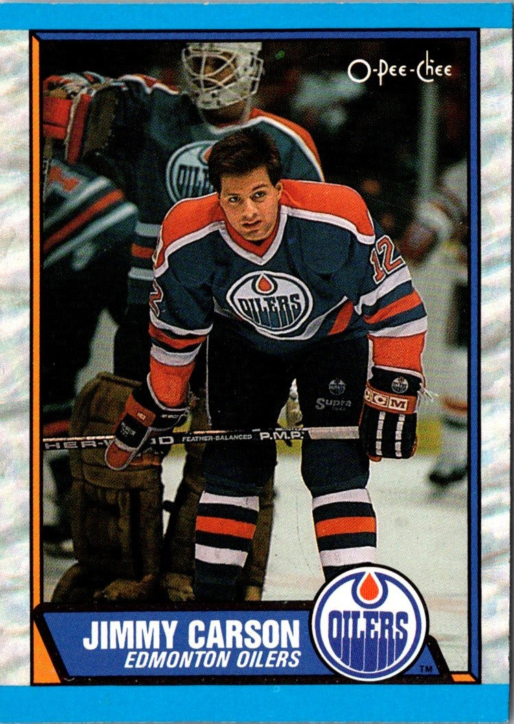 1989 O-Pee-Chee Jimmy Carson