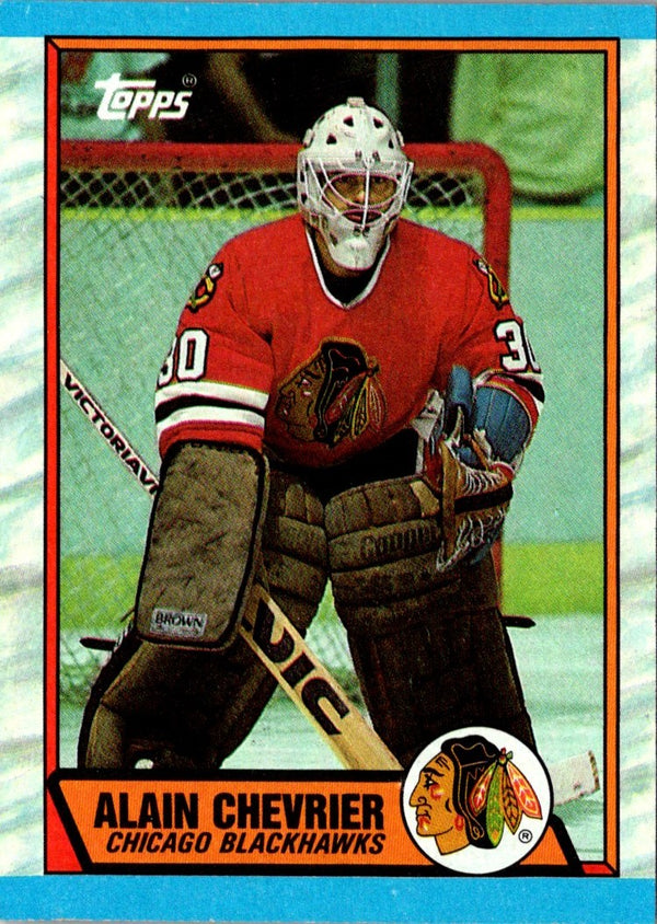 1989 Topps Alain Chevrier #132