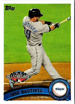 2011 Topps Update Target Red Border Jose Bautista #US10