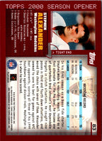2000 Topps Season Opener Stephen Alexander #83
