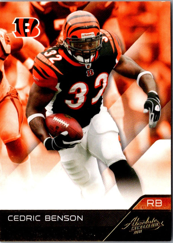 2011 Panini Absolute Memorabilia Cedric Benson #23