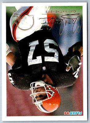 1994 Fleer Clay Matthews #99