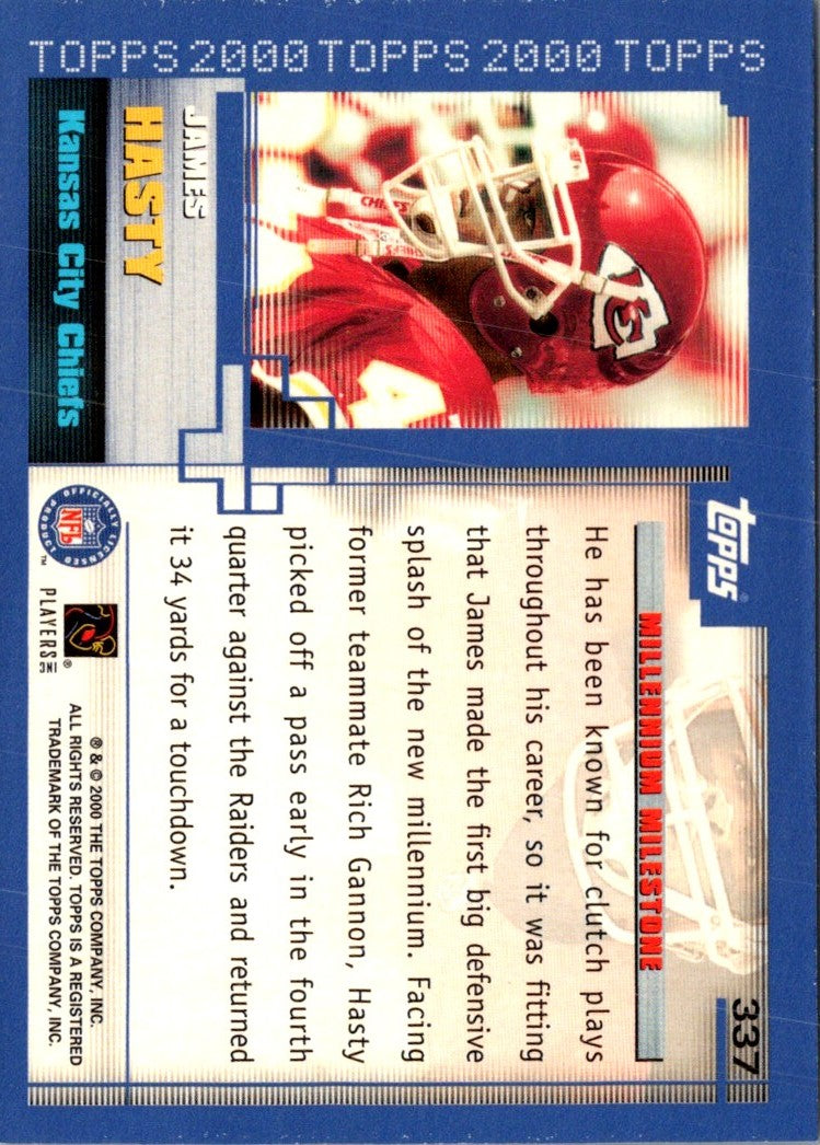 2000 Topps James Hasty
