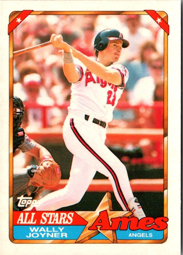 1990 Topps Ames All-Stars Wally Joyner #30
