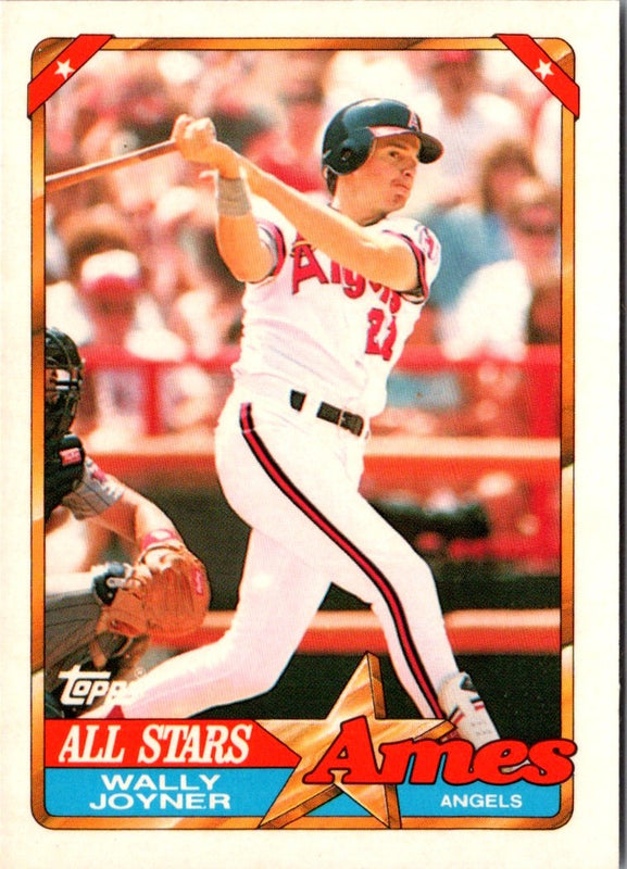 1990 Topps Ames All-Stars Wally Joyner #30