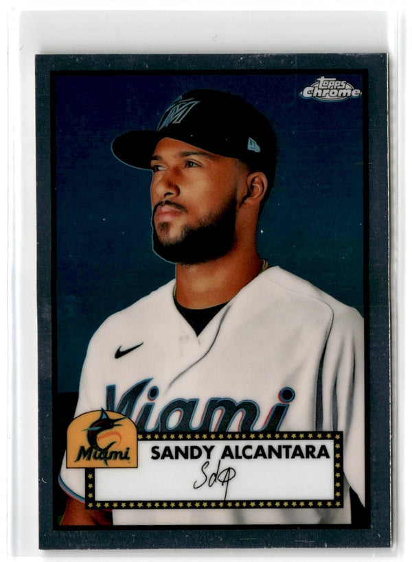 2021 Topps Chrome Platinum Anniversary Sandy Alcantara #277