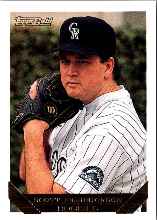 1993 Topps Scott Fredrickson #489 Rookie