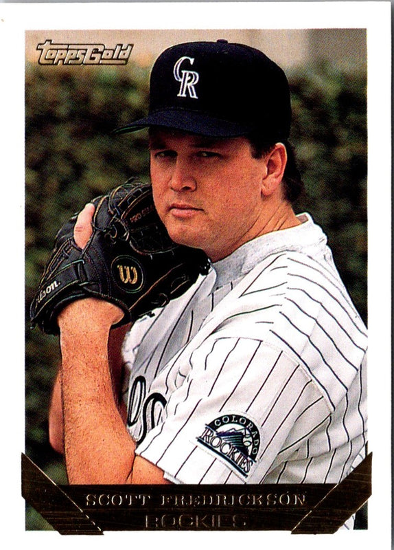 1993 Topps Scott Fredrickson #489 Rookie