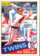 1985 O-Pee-Chee Roy Smalley