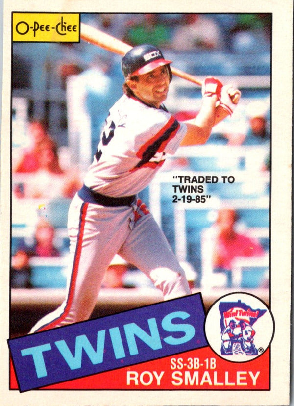 1985 O-Pee-Chee Roy Smalley #26