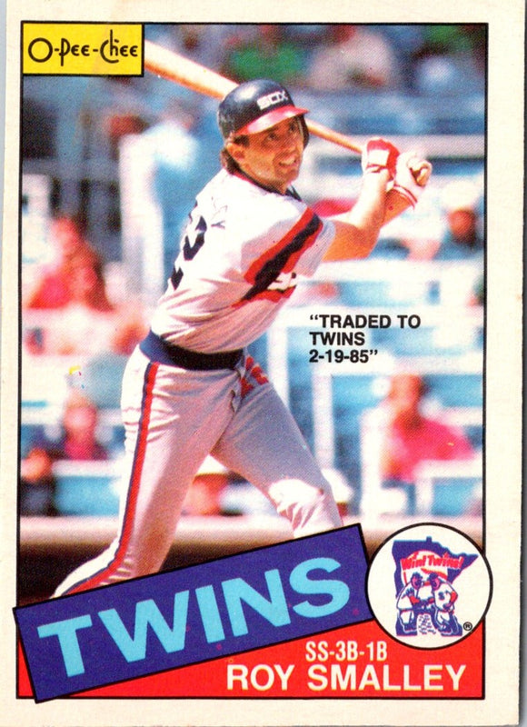 1985 O-Pee-Chee Roy Smalley #26