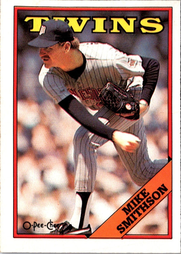 1988 O-Pee-Chee Mike Smithson #389