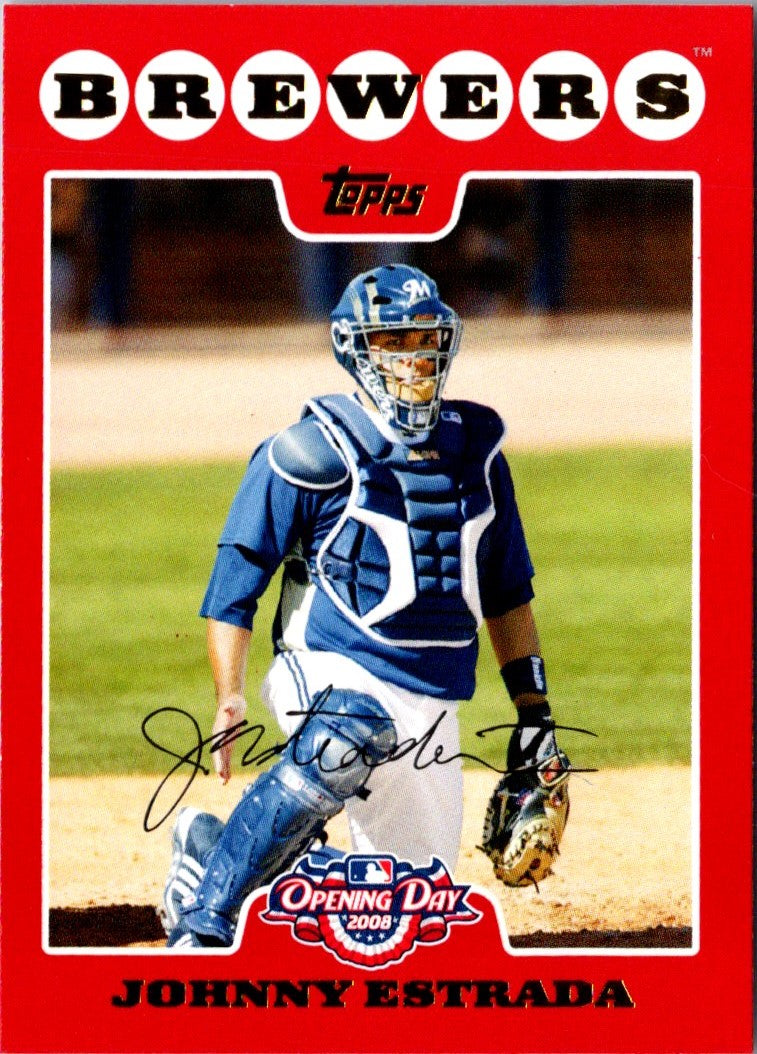 2008 Topps Opening Day Johnny Estrada