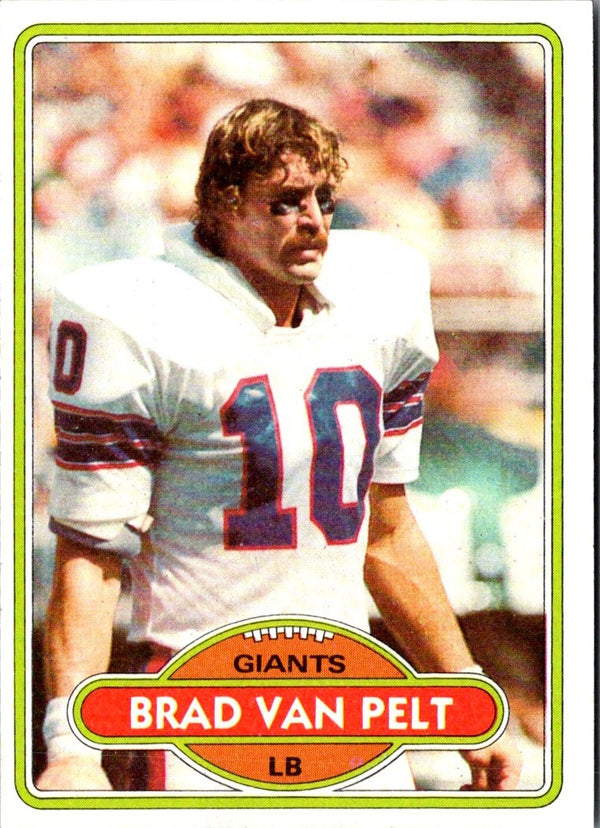 1980 Topps Brad Van Pelt #395 NM-MT