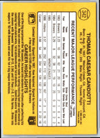 1987 Donruss Tom Candiotti #81
