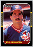 1987 Donruss Tom Candiotti