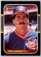 1987 Donruss Tom Candiotti #81