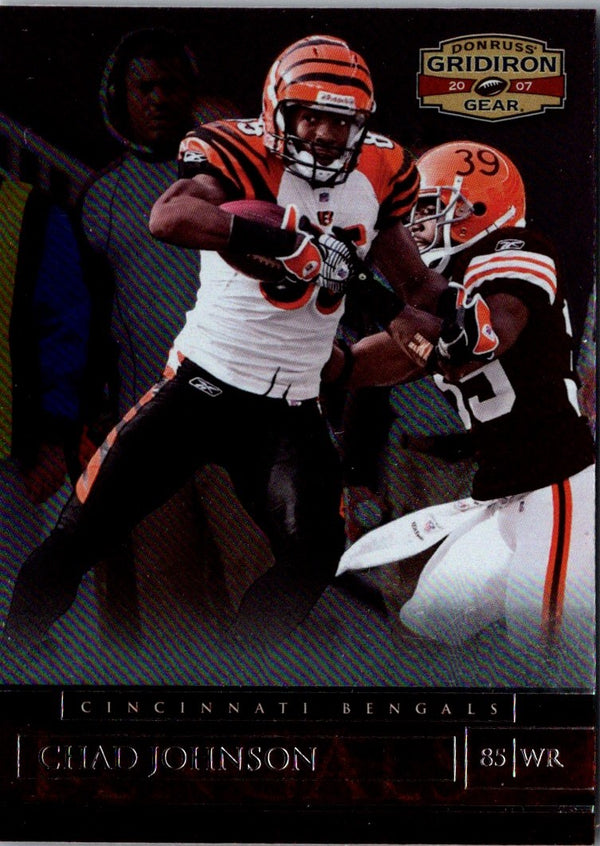 2007 Donruss Gridiron Gear Chad Johnson #68