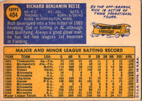 1970 Topps Rich Reese #404 EX-MT+