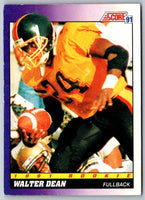 1991 Score Walter Dean #567