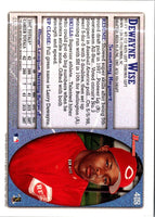 1998 Bowman Dewayne Wise #408 Rookie