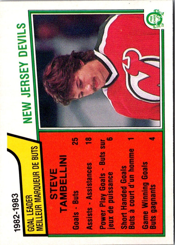 1983 O-Pee-Chee Steve Tambellini #223