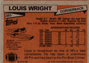 1981 Topps Louis Wright