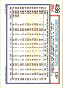 1992 Topps Gold Mookie Wilson