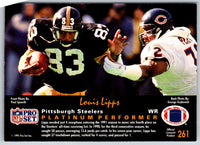1991 Pro Set Platinum Louis Lipps #261