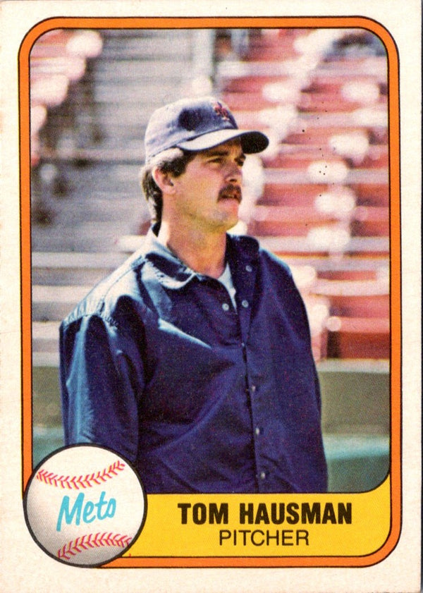 1981 Fleer Tom Hausman #333