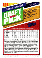 1993 Topps Jamie Arnold #559 Rookie